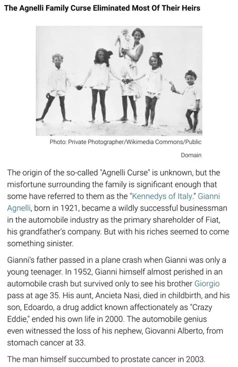 agnelli family curse.